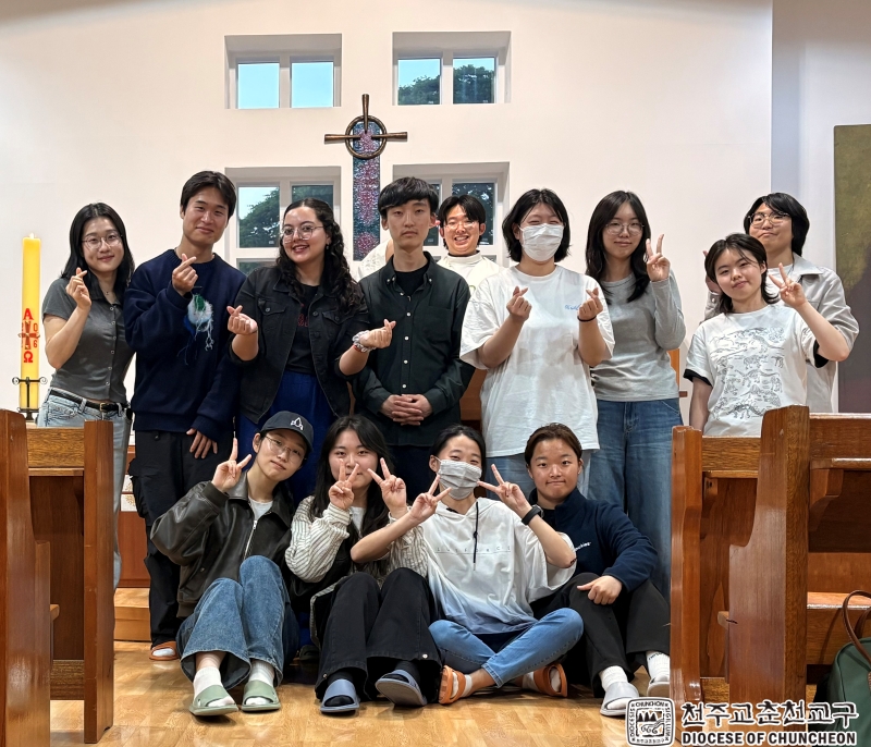 한림대학교 가톨릭 동아리 월례 미사