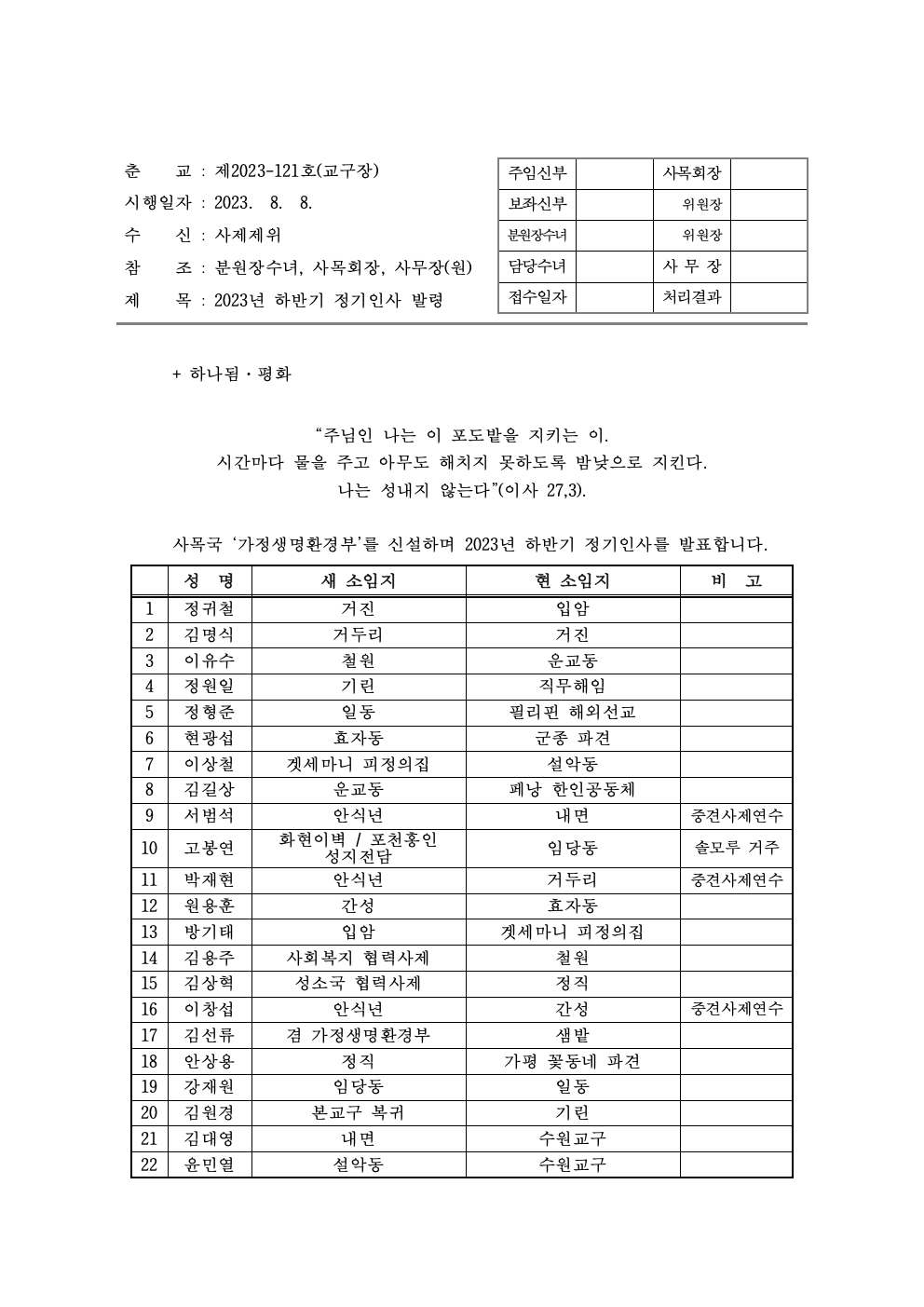 춘교 23-121호 2023년 하반기 정기 인사 발령001.jpeg