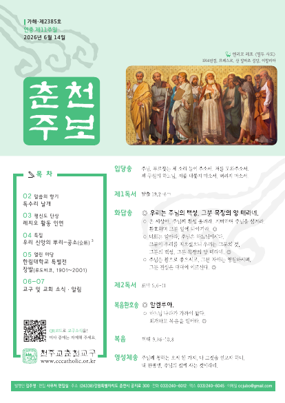 주보 표지 사진